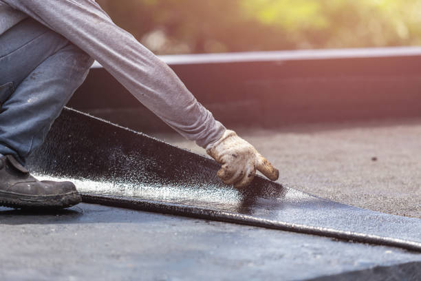 Professional Waterproofing technician working in Oakfield, NY